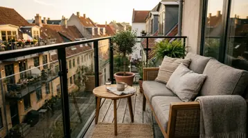 Loungemøbler til altan: kompakte løsninger til den lille terrasse