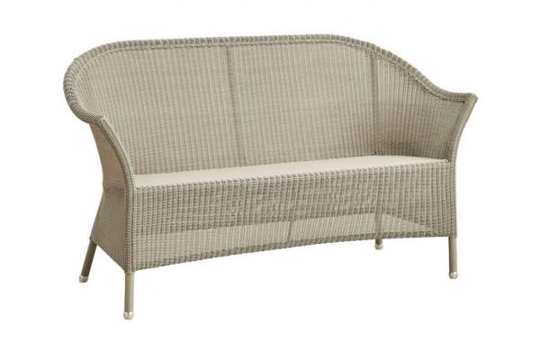 Cane-line Lansing 2-personers sofa i taupe udendørsvævet stof