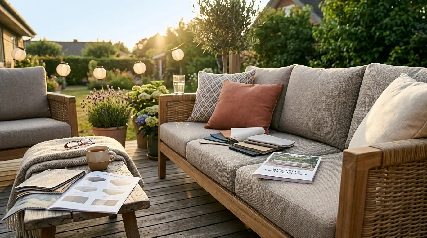 Hynder til havesofa og loungesæt: sådan vælger du rigtigt